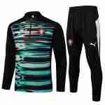 Sudadera De Training Portugal 2025-2026 Verde Negro 5
