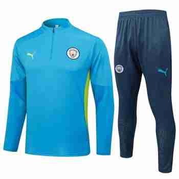 Sudadera Entrenamiento Manchester City 2025 2026 Azul