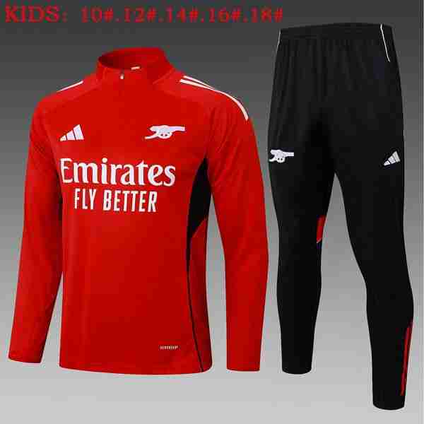 Ninos Sudadera De Training Arsenal 2025-2026 Rojo 5 Sudadera Entrenamiento Niños Arsenal 2025 2026 Rojo