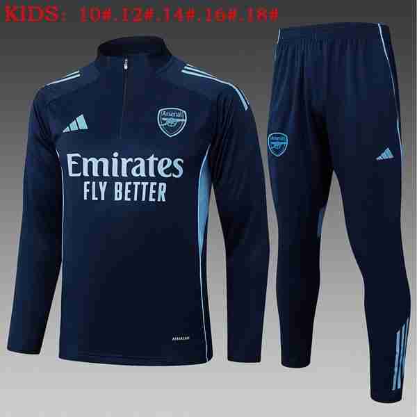 Ninos Sudadera De Training Arsenal 2025-2026 Azul 6 Sudadera Entrenamiento Niños Arsenal 2025 26 Azul