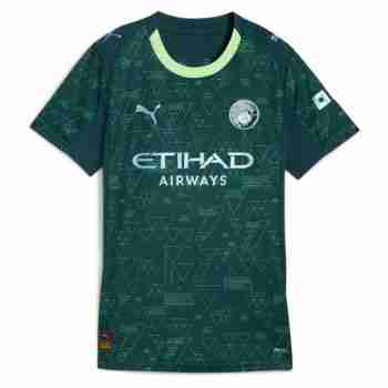 Tailandia Camiseta Cuarta Manchester City Mujer 2025 2026