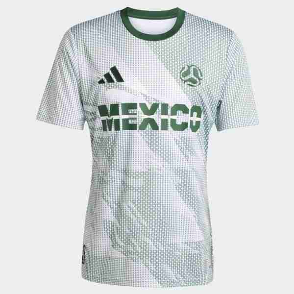 Tailandia Camiseta México 2ª World Cup 2026 Tailandia Camiseta Entrenamiento México 2025 2026 Blanco