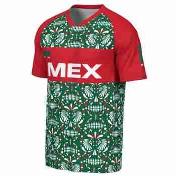 Tailandia Camiseta Entrenamiento México 2025 2026 Verde