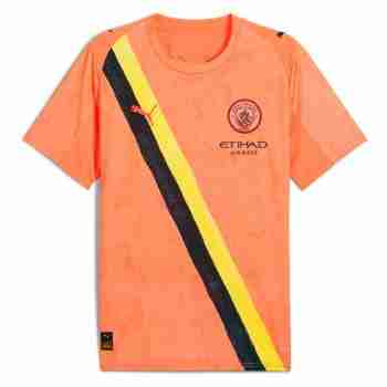 Tailandia Camiseta KidSuper Manchester City 2025 2026 Naranja