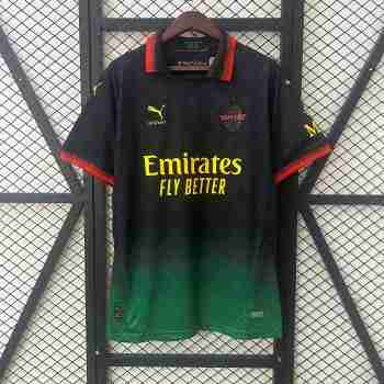Tailandia Camiseta Off White AC Milan 2025 2026 Verde