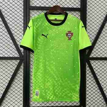 Tailandia Camiseta Portero Portugal 2025 2026 Verde