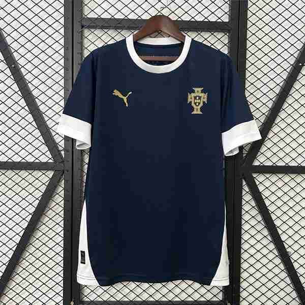 Tailandia Camiseta Portugal Pre-Match 2025 Azul Tailandia Camiseta Pre-Match Portugal 2025 2026 Azul