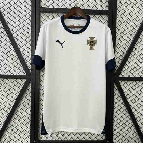 Tailandia Camiseta Portugal Pre-Match 2025 Blanco Tailandia Camiseta Pre-Match Portugal 2025 2026 Blanco