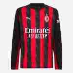 Tailandia Camiseta Primera Manga Larga AC Milan 2025 2026
