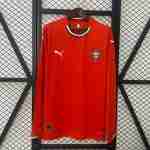 Tailandia Camiseta Primera Manga Larga Portugal 2025 2026