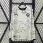 Tailandia Camiseta Segunda Manga Larga Portugal 2025 2026