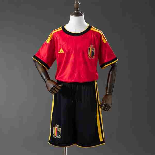 Camiseta Bélgica 1ª Niño 2026 Camiseta Belgica Conjunto Niños Primera 2026