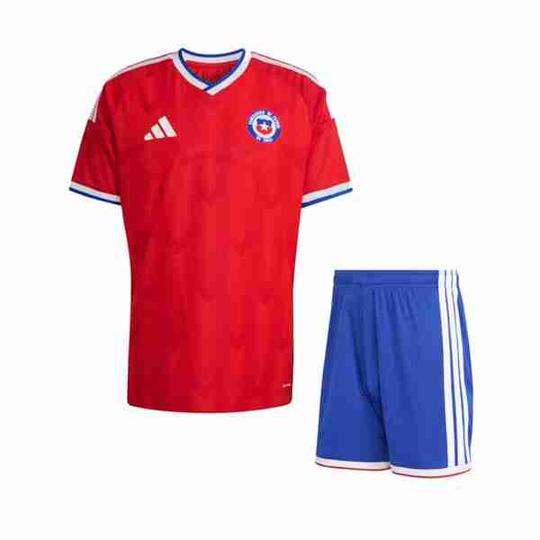 Camiseta Chile 1ª Niño 2026 Camiseta Chile Conjunto Niños Primera 2026