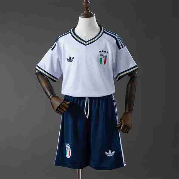 Camiseta Italia 2ª Niño 2026 Camiseta Italia Conjunto Niños Segunda 2026
