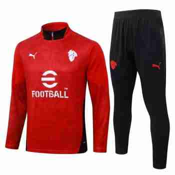 Sudadera Entrenamiento AC Milan 2026 2027 Rojo