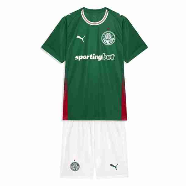 Camiseta Palmeiras 1ª Niño 2026-2027 Camiseta Palmeiras Conjunto Niño Primera 2026 2027