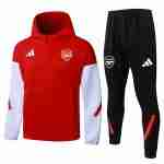 Chandal Con Capucha Arsenal 2026 2027 Rojo