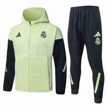 Chandal Con Capucha Real Madrid 2026 2027 Verde