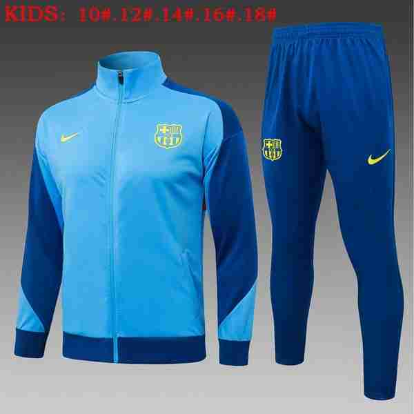 Ninos Chandal Barcelona 2026-2027 Azul Chandal Niños FC Barcelona 2026 2027 Azul