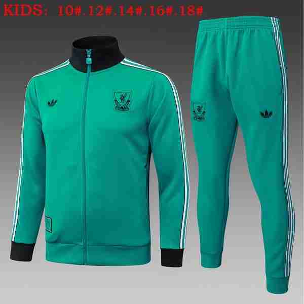Ninos Chandal Liverpool 2026-2027 Verde Chandal Niños Liverpool 2026 2027 Verde