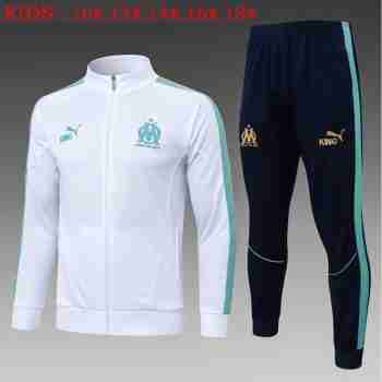 Chandal Niños Olympique Marsella 2026 2027 Blanco
