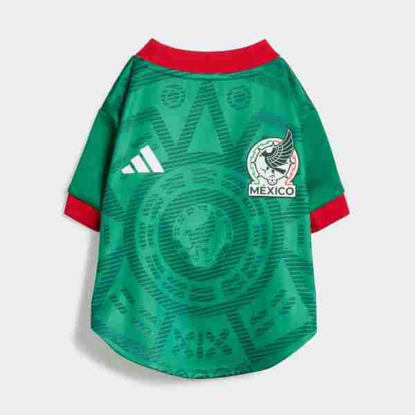 Equipacion México Para Mascotas 2026_2 Camiseta Para Mascotas México 2026_2