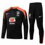Sudadera Entrenamiento Brasil 2026 2027 Negro