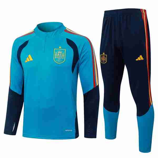 Sudadera De Training España 2026-2027 Azul 2 Sudadera Entrenamiento España 2026 2027