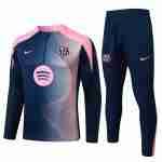Sudadera Entrenamiento FC Barcelona 2026 2027 Azul Rosa