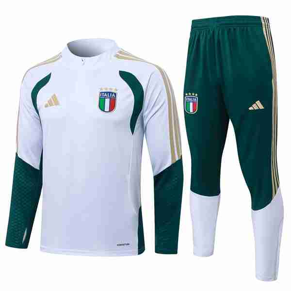 Sudadera De Training Italia 2026-2027 Blanco Sudadera Entrenamiento Italia 2026 2027 Blanco
