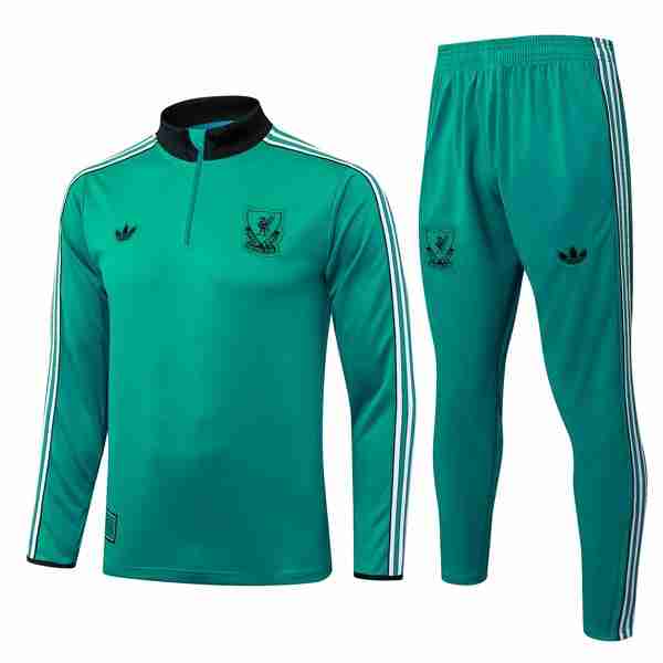 Sudadera De Training Liverpool 2026-2027 Verde 2 Sudadera Entrenamiento Liverpool 2026 2027