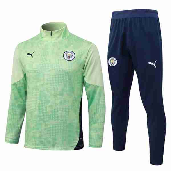 Sudadera De Training Manchester City 2026-2027 Verde Sudadera Entrenamiento Manchester City 2026 2027 Verde
