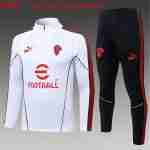 Sudadera Entrenamiento Niños AC Milan 2026 2027 Blanco
