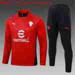 Sudadera Entrenamiento Niños AC Milan 2026 2027 Rojo