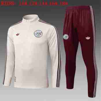 Sudadera Entrenamiento Niños Ajax De Ámsterdam 2026 2027 Amarillo