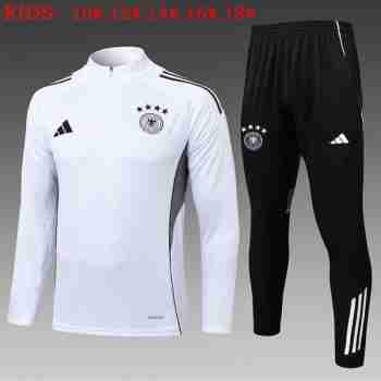 Sudadera Entrenamiento Niños Alemania 2026 2027 Blanco