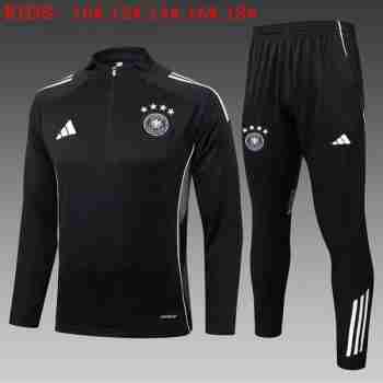 Sudadera Entrenamiento Niños Alemania 2026 2027 Negro