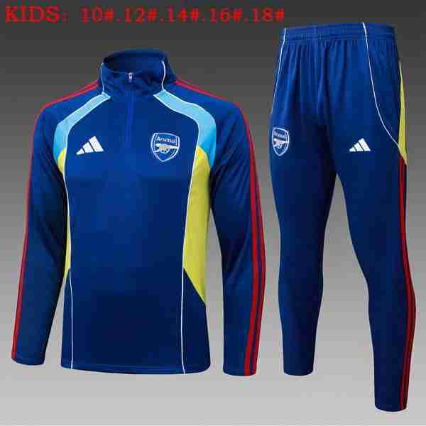 Ninos Sudadera De Training Arsenal 2026-2027 Azul Sudadera Entrenamiento Niños Arsenal 2026 2027 Azul