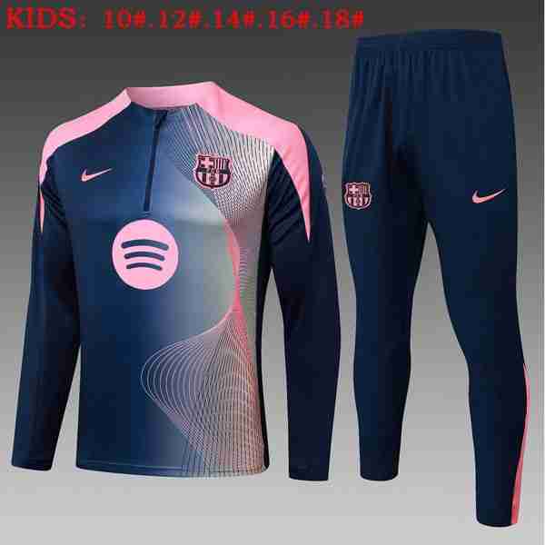 Ninos Sudadera De Training Barcelona 2026-2027 Azul Sudadera Entrenamiento Niños FC Barcelona 2026 2027 Azul