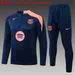 Sudadera Entrenamiento Niños FC Barcelona 2026 27 Azul Rosa