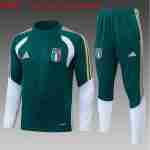 Sudadera Entrenamiento Niños Italia 2026 2027 Verde