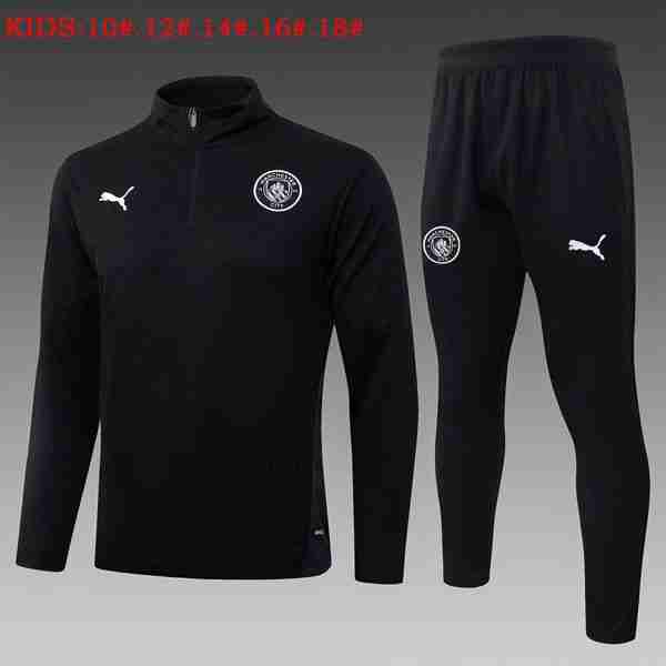 Ninos Sudadera De Training Manchester City 2026-2027 Negro Sudadera Entrenamiento Niños Manchester City 2026 2027 Negro