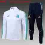 Sudadera Entrenamiento Niños Olympique Marsella 2026 2027 Blanco