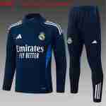 Sudadera Entrenamiento Niños Real Madrid 2026 2027 Azul