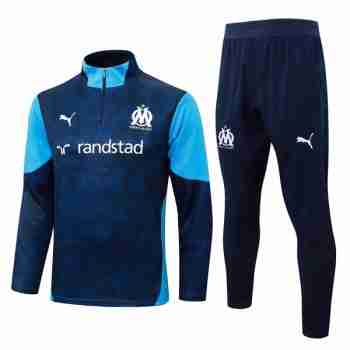 Sudadera Entrenamiento Olympique Marsella 2026 2027 Azul