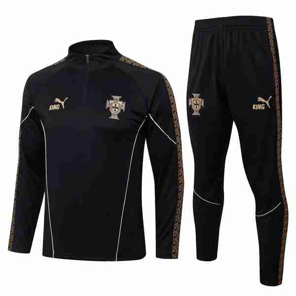 Sudadera De Training Portugal 2026-2027 Negro Sudadera Entrenamiento Portugal 2026 2027 Negro