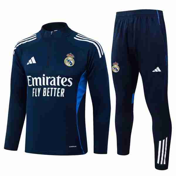 Sudadera De Training Real Madrid 2026-2027 Azul Sudadera Entrenamiento Real Madrid 2026 2027 Azul