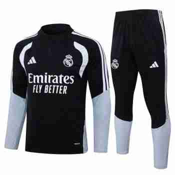 Sudadera Entrenamiento Real Madrid 2026 2027 Negro