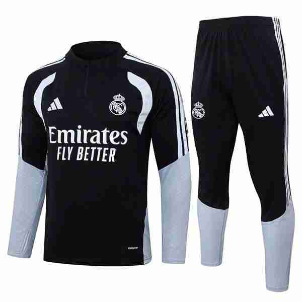 Sudadera De Training Real Madrid 2026-2027 Negro Sudadera Entrenamiento Real Madrid 2026 2027 Negro
