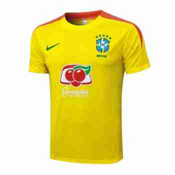 Tailandia Camiseta Entrenamiento Brasil 2026 2027 Amarillo